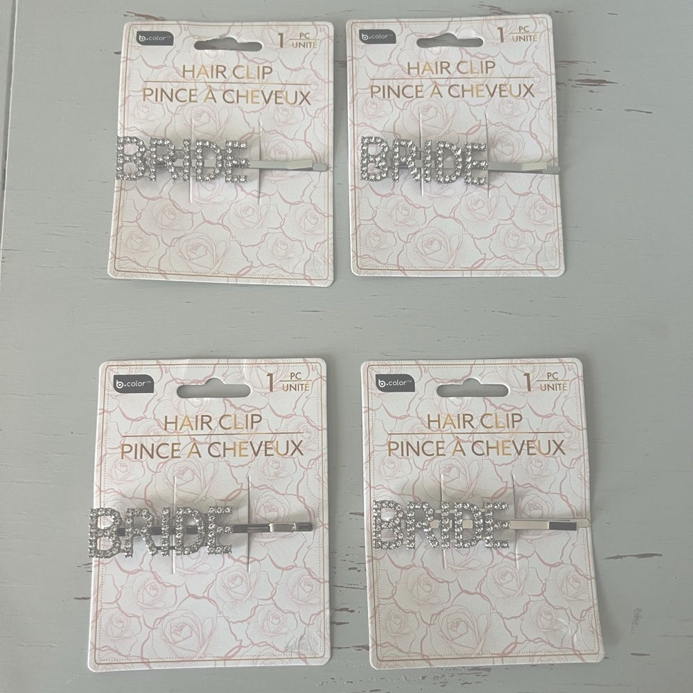 New Bride Hair Clip Pin